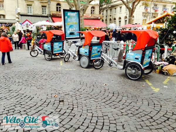 Campagne « Avignon fête Noël », hiver 2015